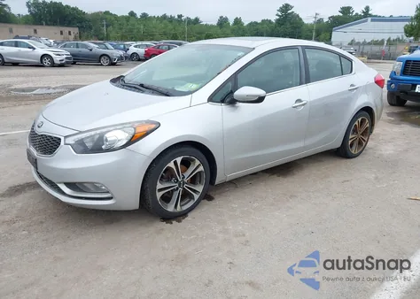 2014 Kia Forte Ex from USA, damaged, VIN KNAFZ4A86E5164680